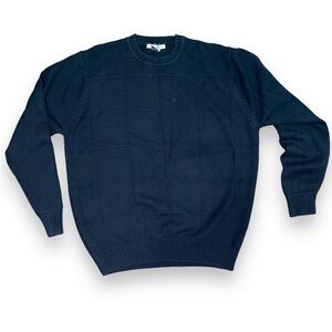 Black Geoffrey Beene XL/XG 100% cotton men’s pullover sweater